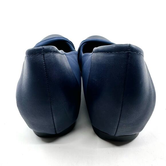 Baretraps Memory Foam "Mitsy" Slip On Flats WMNS US9M Navy Textile Comfort by - Picture 2 of 8